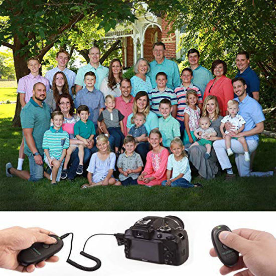 Picture of for Canon EOS RP Shutter Release Remote T7, 5D Mark III,800D, M6 Mark II,Rebel T6 Wireless Camera Control Selfie Accessories