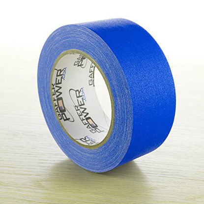 Picture of Gaffers Tape 2 Inch | Electric Blue | USA Made Quality | Leaves No Residue | by Gaffer Power