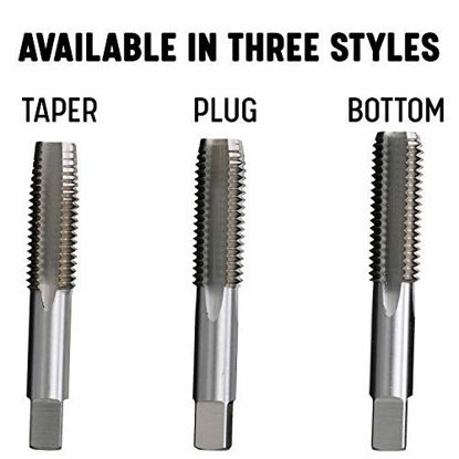 Picture of Drill America 1"-8 UNC High Speed Steel Taper Tap, (Pack of 1)