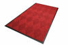 Picture of WaterHog Diamond | Commercial-Grade Entrance Mat with Rubber Border - Indoor/Outdoor, Quick Drying, Stain Resistant Door Mat (Solid Red, 3' x 4')