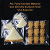 Picture of 400 Pcs 4"x4.73" Clear Resealable Cello/Cellophane Bags Good for Bakery, Candle, Soap, Cookie Poly Bags