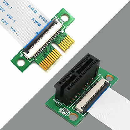 Picture of Pci Express Riser Cable x1pcie Riser Cable  PCI-e PCI Express 36PIN 1X Extension Cable(90 Degrees Direction)