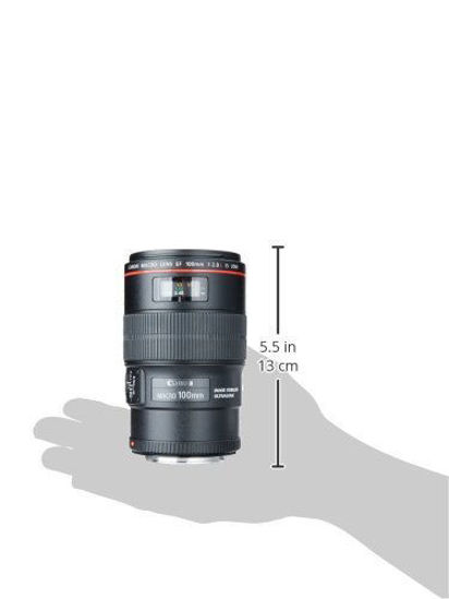 Picture of Canon EF 100mm f/2.8L IS USM Macro Lens for Canon Digital SLR Cameras, Lens Only