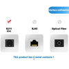 Picture of Telephone Splitter, 3-Pack RFAdapter RJ11 Male to Female Two Way Phone Line Splitter Converter Cable