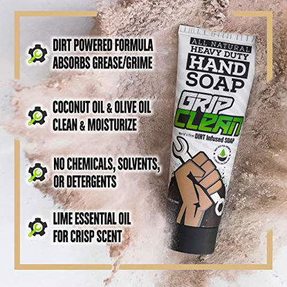 Grip Clean  Hand Cleaner For Auto Mechanics & Pumice Soap Industrial