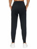 Picture of THE GYM PEOPLE Womens Joggers Pants with Pockets Athletic Leggings Tapered Lounge Pants for Workout, Yoga, Running, Training (Small, Black)