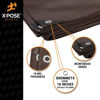 Picture of Xpose Safety 30' x 40' Super Heavy Duty 16 Mil Brown Poly Tarp Cover - Thick Waterproof, UV Resistant, Rot, Rip and Tear Proof Tarpaulin with Grommets and Reinforced Edges