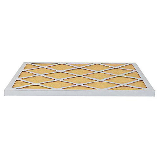 Picture of FilterBuy 22x22x1 MERV 11 Pleated AC Furnace Air Filter, (Pack of 2 Filters), 22x22x1 - Gold