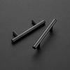 Picture of 15 Pack |5'' Cabinet Pulls Matte Black Stainless Steel Kitchen Cupboard Handles Cabinet Handles 5Length, 3 Hole Center