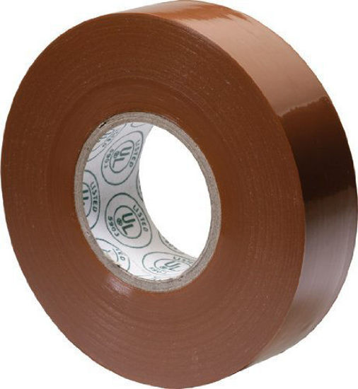 Picture of Gardner Bender GTN-667P Electrical Tape, ¾ in x 66 ft, Durable, Easy-Wrap, Flame Retardant, Brown