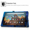 Picture of Famavala Folio Case Cover Compatible with 10.1" Amazon Fire HD 10 Tablet (9th / 7th / 5th Generation, 2019/2017 /2015 Release) (BlueSky)