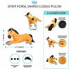 Picture of Franco Kids Bedding Super Soft Plush Snuggle Cuddle Pillow, Spirit Riding Free Horse