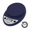 Picture of Escali Primo Lightweight Scale, 8.5 x 6 x 1.5 inches, Royal Blue