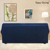 Picture of Easy-Going Stretch Sofa Slipcover 1-Piece Sofa Cover Furniture Protector Couch Soft with Elastic Bottom for Kids,Polyester Spandex Jacquard Fabric Small Checks(Oversized Sofa,Navy)