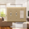 Picture of AMERELLE 163TTRBZ Century Double Toggle/Single Rocker Steel Wallplate in Brushed Bronze