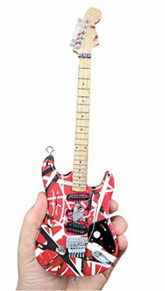 Picture of EVH Minature Guitars EVH Frankenstein Mini Replica Guitar Van Halen (EVH001)