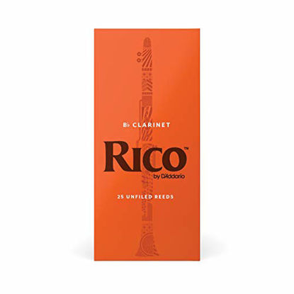 Picture of Rico Bb Clarinet Reeds, Strength 3.5, 25-pack