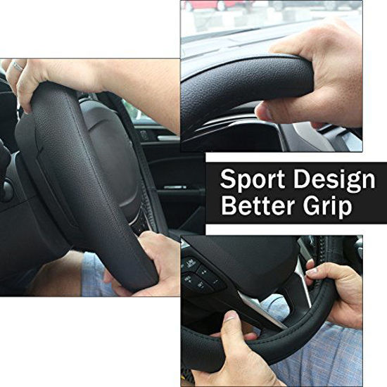 Seg direct microfiber on sale steering wheel cover