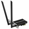 Picture of WiFi 6 Card PCIe 3000Mbps, QGOO Wireless Adapter with Bluetooth 5.0 Dongle for PC AX200 Pro WiFi Adapter Express Network Dual Band 6dBi High Gain Antenna (Only Support Desktop for Windows10 64bit)