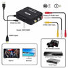 Picture of RCA to HDMI Converter, RCA to HDMI Composite Audio Video to 1080P HDMI Supporting PAL NTSC for PC Laptop Xbox PS3 PS4 TV STB VHS VCR Camera DVD Etc