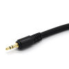 Picture of Adecco LLC 3.5mm Gold 1/8 Stereo Mini Jack Male to 2 Female RCA Adapter Audio (Male to 2 Female)