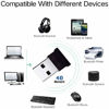 Picture of Bluetooth 4.0 USB Adapter, Bluetooth USB Dongle, Low Energy for PC, Wireless Dongle, for Stereo Music, VOIP, Keyboard, Mouse, Support All Windows 10 8.1 8 7 XP Vista