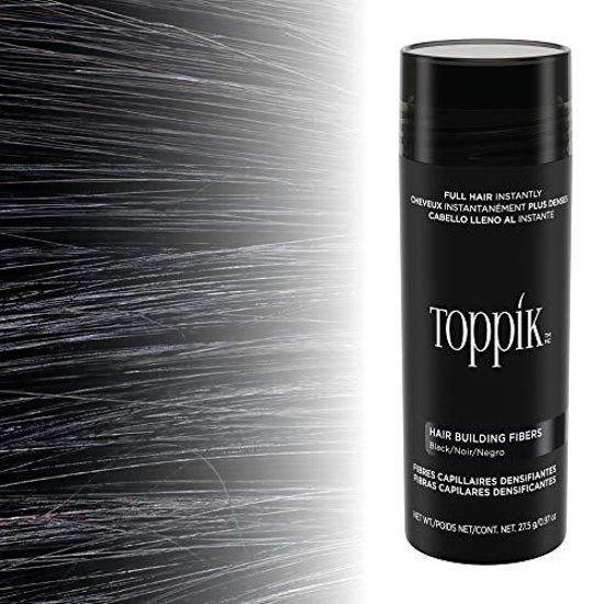 Picture of Toppik Hair Building Fibers, Black, 0.97 oz