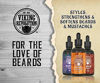 Picture of Beard Oil Conditioner 3 Pack - All Natural Variety Set - Sandalwood, Pine & Cedar, Clary Sage Conditioning and Moisturizing for a Healthy Beards, Great Item by Viking Revolution