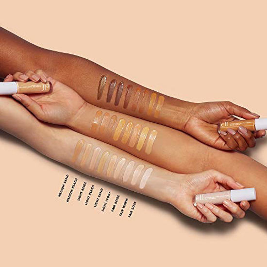 Picture of e.l.f., Hydrating Camo Concealer, Lightweight, Full Coverage, Long Lasting, Conceals, Corrects, Covers, Hydrates, Highlights, Light Sand, Satin Finish, 25 Shades, All-Day Wear, 0.20 Fl Oz