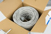 Picture of VIVO 500 ft Bulk Cat5e Ethernet Cable CABLE-V002 Wire UTP Pull Box Grey