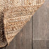 Picture of nuLOOM Rigo Hand Woven Jute Area Rug, 8' x 10', Natural