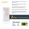 Picture of wisedry 50 Gram [6PACKS] Rechargeable Silica Gel Desiccant Packets Fast Reactivate Desiccant Bags Orange to Green indicating for Air Dryer Food Grade