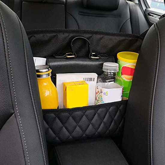 Car Organizer- Car Seat Organizer for Front Seat Back Seat Between Seats,  Car Storage Organizer for Kids Adults with Multi-Pockets-Car Organizers and