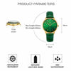 Picture of SHENGKE Simplicity Creative Women Watch Genuine Leather Elegant Women Watches Ladies Business Wristwatch (Green)