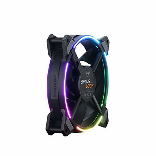 Picture of InWin Sirius Loop Addressable RGB Triple Fan Kit 120mm High Performance Cooling Computer Case Fan Cooling