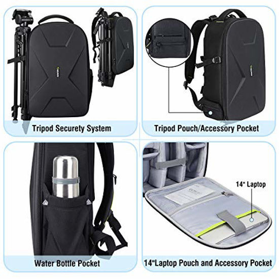 GetUSCart- Endurax Camera Backpack Waterproof for DSLR SLR Photographer ...