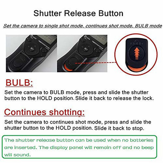 Picture of PHOLSY O6 Timer Remote Cable Control with Intervalometer for Olympus E-M1, E-M5 II, E-M10 II, Pen-F, E-PL8, E-PL7, E-PL6, E-PL5, E-PL3, E-PL2, E-P5, E600, E620, 590UZ, 810UZ, Replaces Olympus RM-UC1