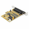 Picture of StarTech.com 8-Port PCI Express RS232 Serial Adapter Card - PCIe RS232 Serial Card - 16C1050 UART - Multiport Serial DB9 Controller/Expansion Card - 15kV ESD Protection - Windows & Linux (PEX8S1050)