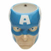 Picture of Zak Designs Marvel Comics Captain America Unique 3D Character Sculpted Ceramic Coffee Mug, Collectible Keepsake and Wonderful Coffee Mug (17 oz., Captain America, BPA-Free)