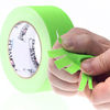 Picture of Gaffers Tape 2 Inch | Fluorescent Green | USA Made Quality | Leaves No Residue | by Gaffer Power