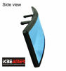 Picture of ICBEAMER 11.8" 300mm Convex Blue Surface Easy Clip on Wide Angle Panoramic Blind Spot Fit Auto Interior Rear View Mirror