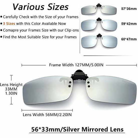 3174 Magnet Sunglasses Clip Mirrored Clip on Magnetic Sunglasses Clip on  Glasses Men Polarized Clip Custom
