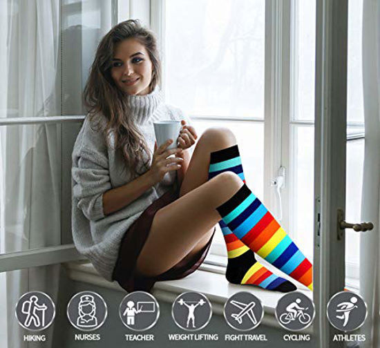 Hiking Sports Socks - Varicose Veins Compression Socks Travel Flight Men  Sock