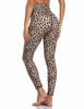 Picture of Colorfulkoala Women's High Waisted Pattern Leggings Full-Length Yoga Pants (XS, Leopard)