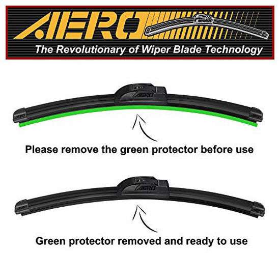 Picture of OEM QUALITY 14" + 14" AERO Premium All-Season Windshield Wiper Blades (Set of 2)