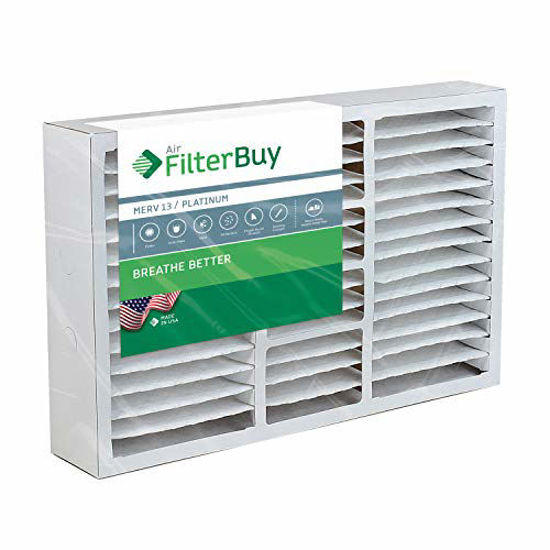 Picture of FilterBuy 16x26x5 Electro-Air Replacement AC Furnace Air Filters - AFB Platinum MERV 13 - Pack of 2 Filters. Designed to replace F825-0548.