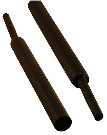 Picture of Electriduct 3/8" Heat Shrink Tubing 3:1 Ratio Shrinkable Tube Cable Sleeve - 100 Feet (Black)