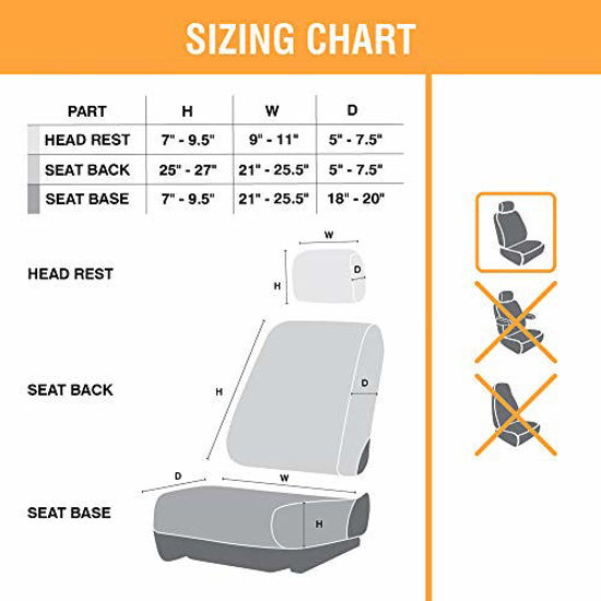 Browning front seat deals covers