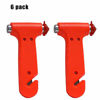 Picture of Family Safe 6 Pack Seatbelt Cutter Window Breaker Emergency Escape Multi Tool