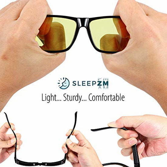 HD Day Night Driving Glasses Fit Over Sunglasses for Men & Women
